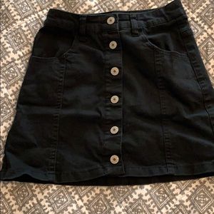 High rise skirt